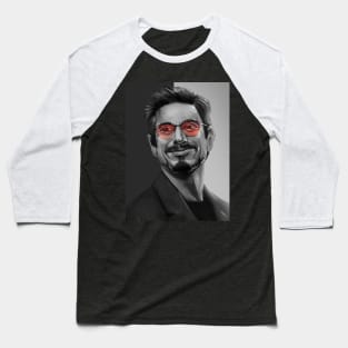 Robert Downey Jr Baseball T-Shirt